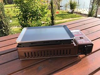BBQ用テーブル付 コテージ専用テーブル